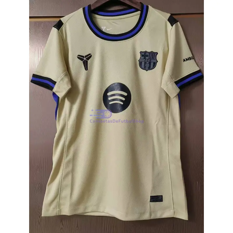Camiseta Barcelona 2025/2026 2ª Equipación Oro Mujer