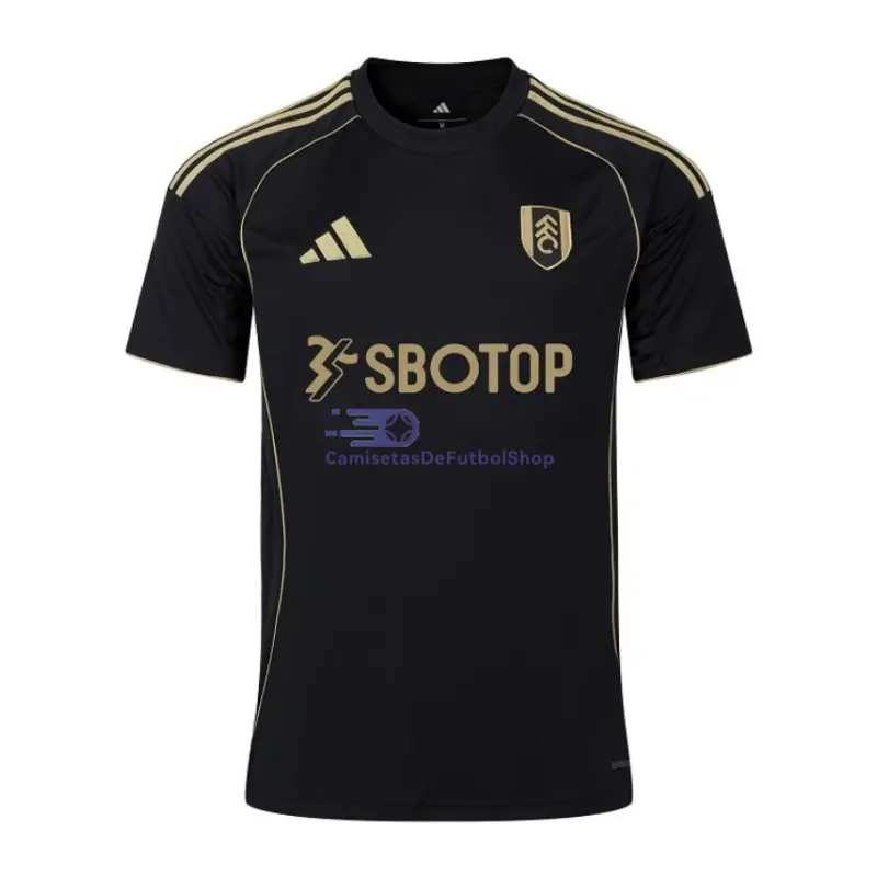 Camiseta Fulham F.C. 2025/2026 3ª Equipación Negro