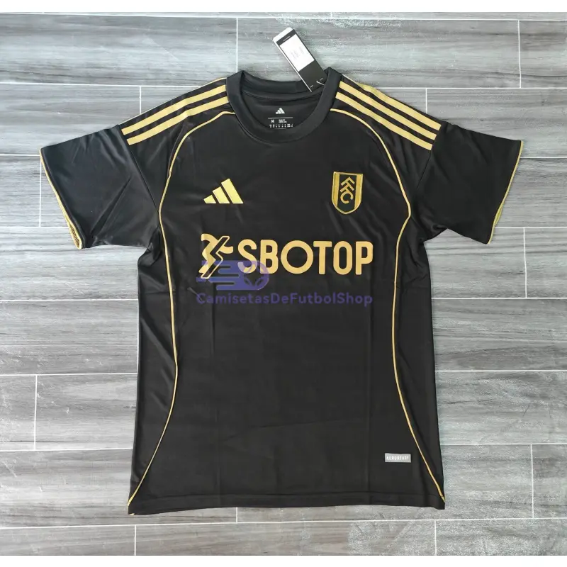 Camiseta Fulham F.C. 2025/2026 3ª Equipación Negro