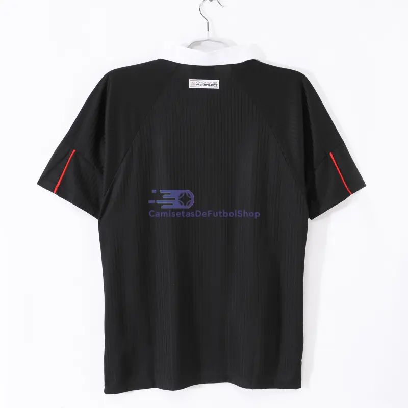 Camiseta Inglaterra 1998 3ª Equipación Retro Negro