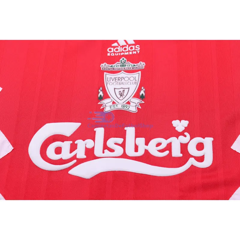 Camiseta Liverpool 1993/95 1ª Equipación Retro Rojo Niño Kit