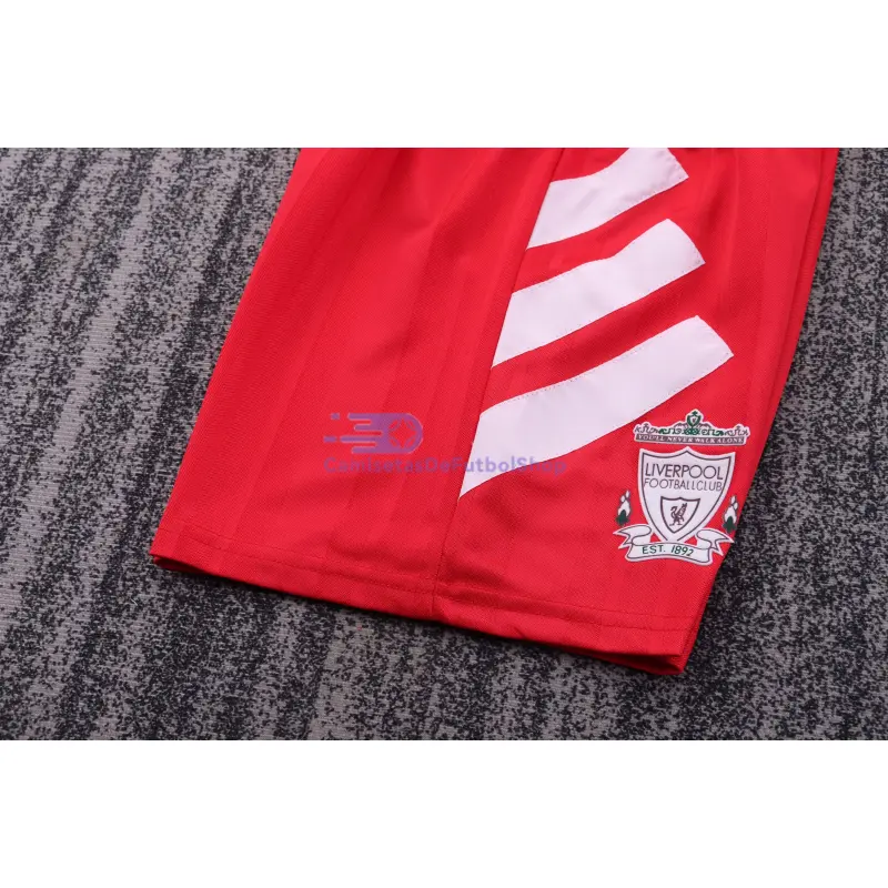 Camiseta Liverpool 1993/95 1ª Equipación Retro Rojo Niño Kit