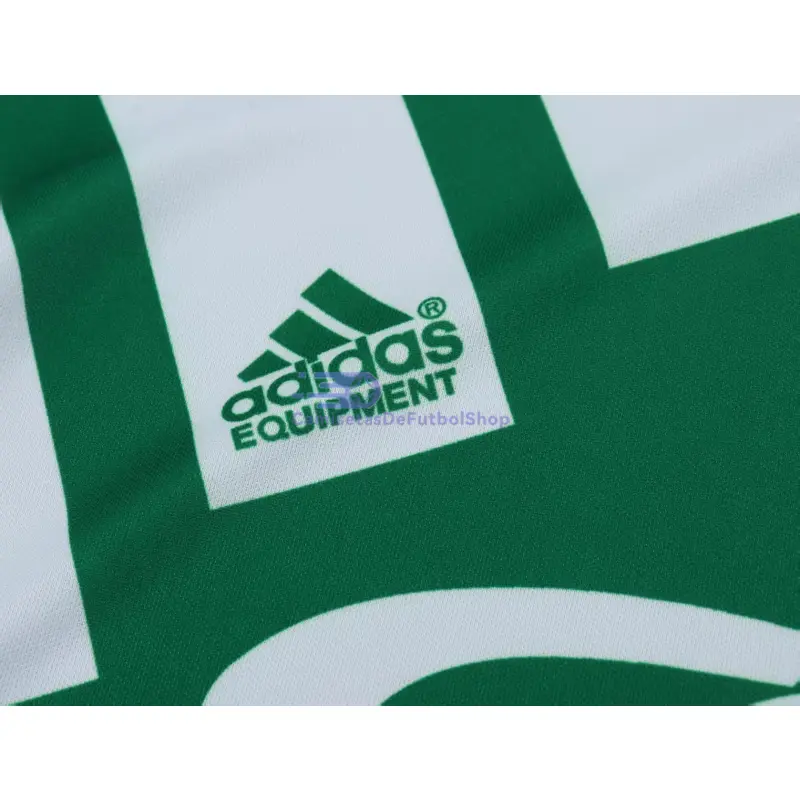 Camiseta Liverpool 1991/92 2ª Equipación Retro Verde/Blanco Niño Kit