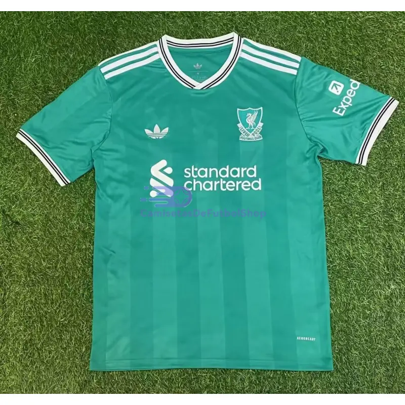 Camiseta Liverpool 2025/2026 3ª Equipación Verde