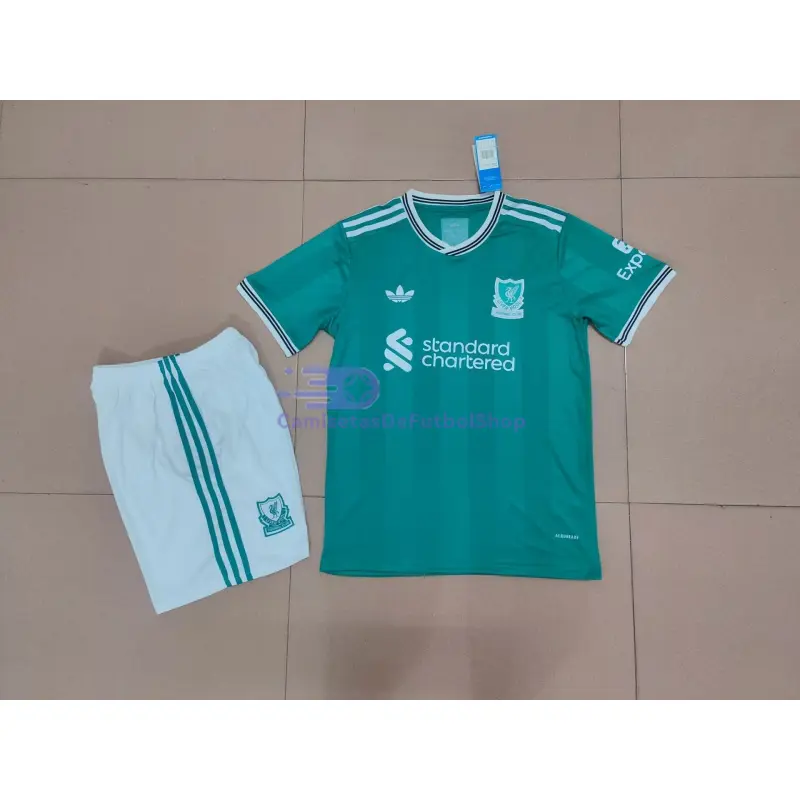 Camiseta Liverpool 2025/2026 3ª Equipación Verde