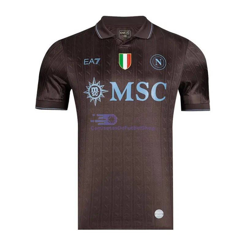 Camiseta Napoli 2025/2026 3ª Equipación Negro