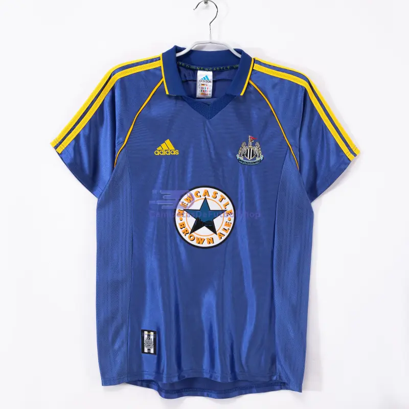 Camiseta Newcastle United 1998/00 2ª Equipación Retro Azul