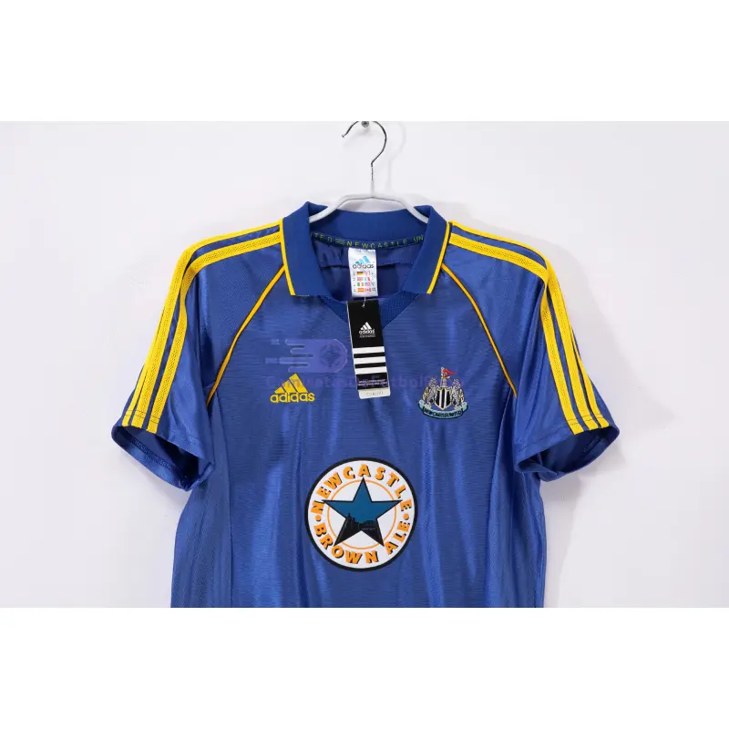 Camiseta Newcastle United 1998/00 2ª Equipación Retro Azul