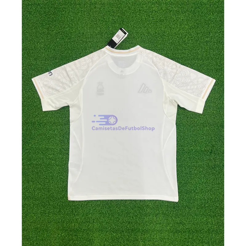 Camiseta Nottingham Forest 2025/2026 2ª Equipación Blanco