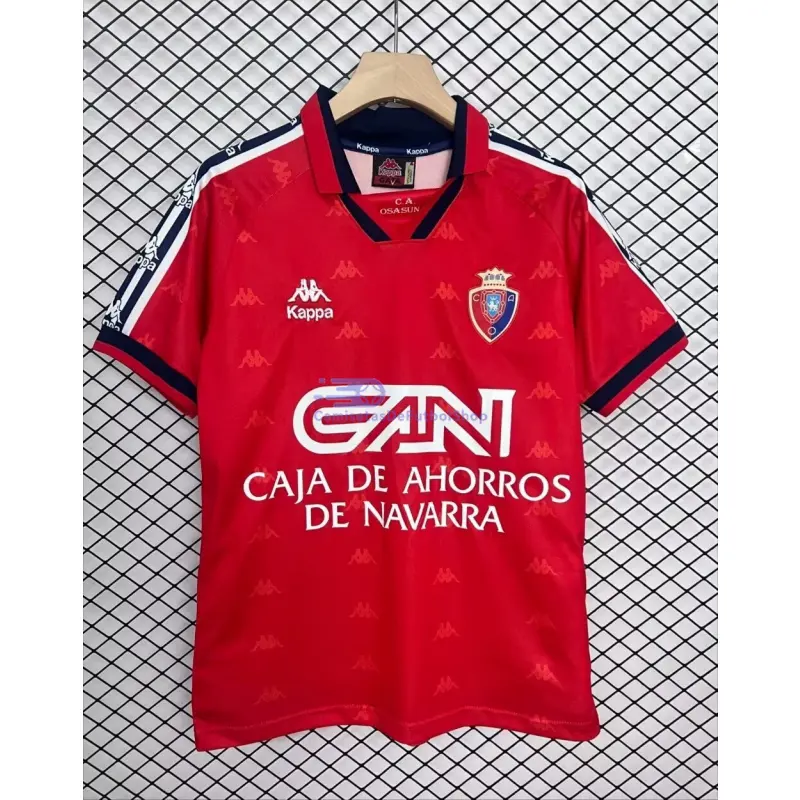 Camiseta Osasuna 1996/97 1ª Equipación Retro Rojo
