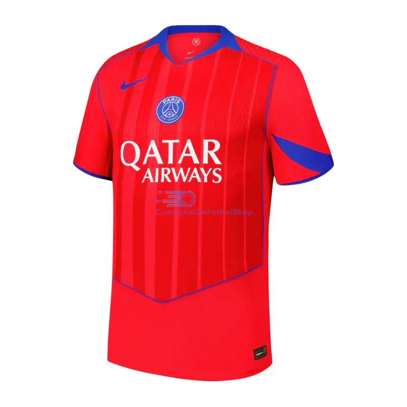 Camiseta PSG 2025/2026 3ª Equipación Rojo