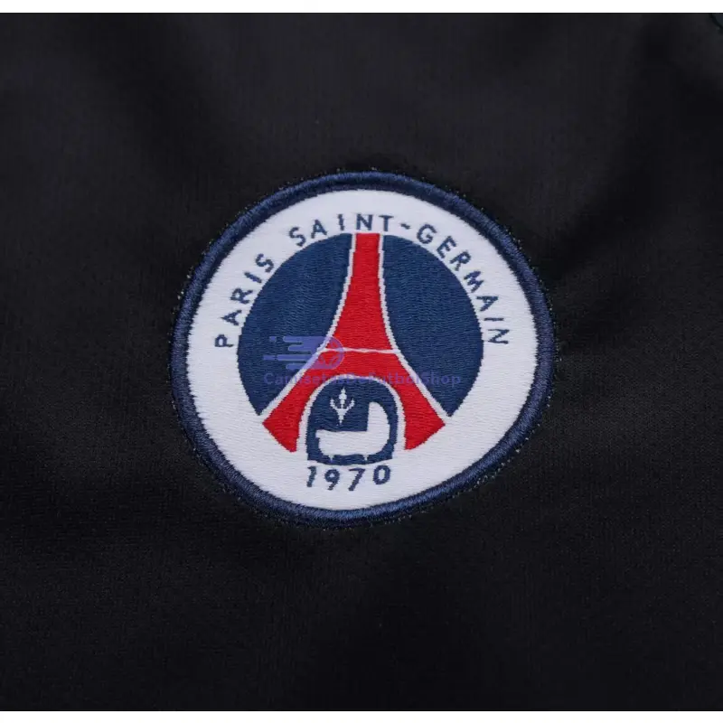 Camiseta PSG 2001/02 3ª Equipación Retro Negro/Azul Marino Niño Kit