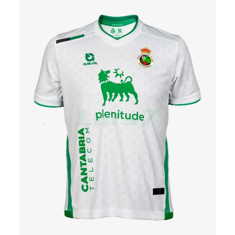 Camiseta Racing de Santander 2025/2026 1ª Equipación Blanco/Verde