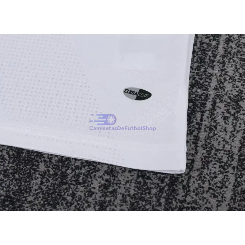 Camiseta Real Madrid 2008/09 1ª Equipación Retro Blanco Niño Kit