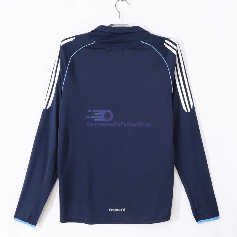 Camiseta Real Madrid 2005/06 2ª Equipación Retro ML Azul Marino