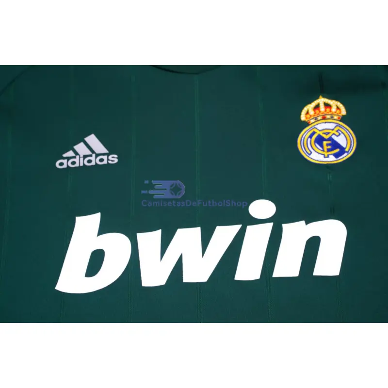 Camiseta Real Madrid 2012/13 3ª Equipación Retro Verde Niño Kit