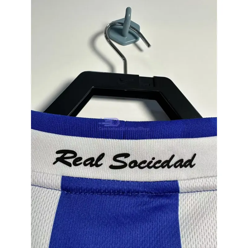 Camiseta Real Sociedad 2002/03 1ª Equipación Retro Azul/Blanco