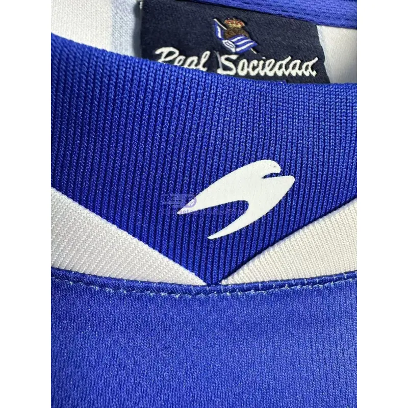 Camiseta Real Sociedad 2002/03 1ª Equipación Retro Azul/Blanco