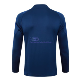 Sudadera Arsenal 2024/2025 Azul Real/Azul Claro