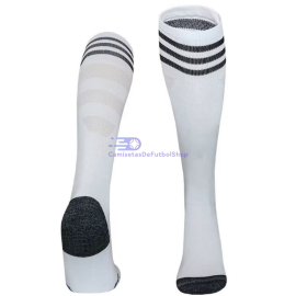 Camiseta Real Madrid 2025/2026 1ª Equipación ML Blanco Niño Kit con Parche HP