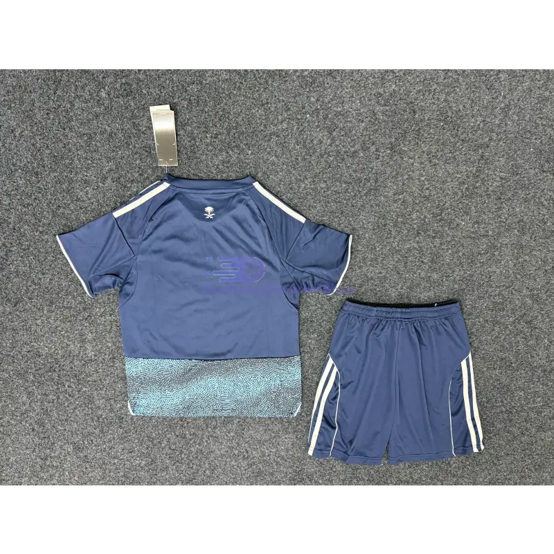 Camiseta Al Nassr 2025/2026 2ª Equipación Azul Niño Kit