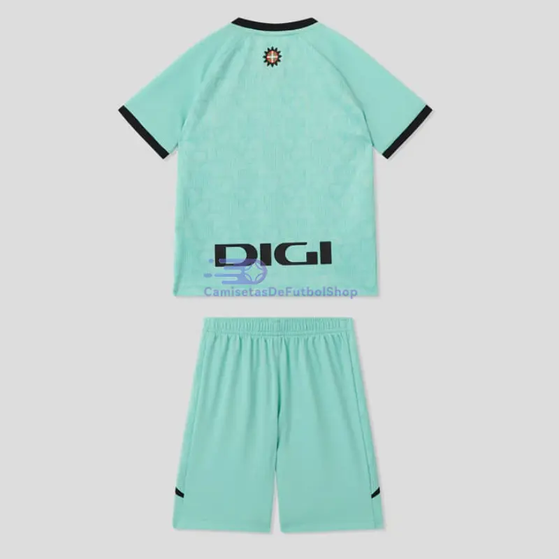 Camiseta Athletic de Bilbao 2025/2026 3ª Equipación Verde Niño Kit