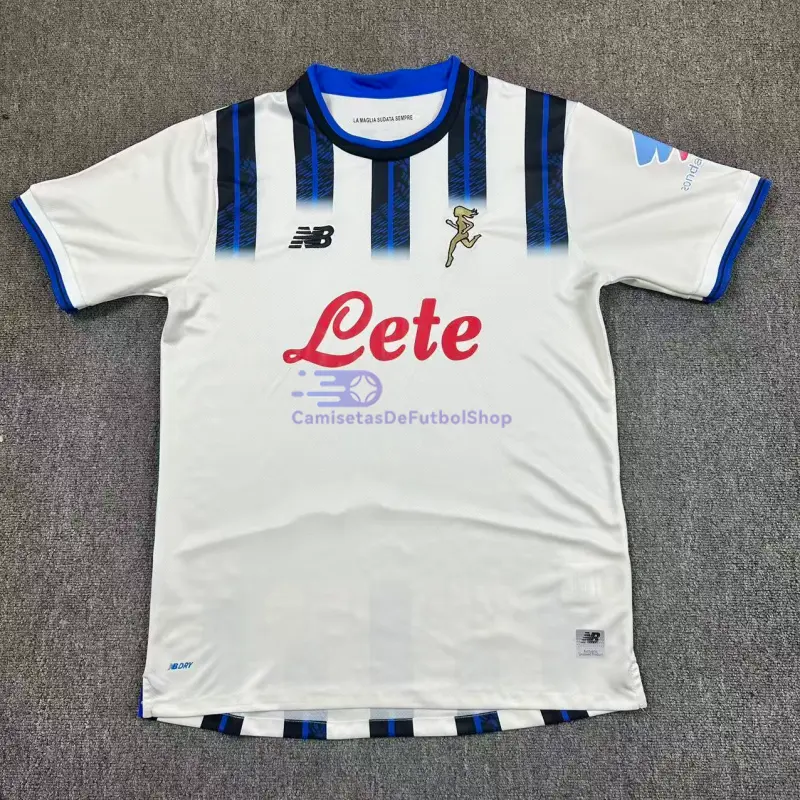 Camiseta Atalanta BC 2025/2026 2ª Equipación Blanco