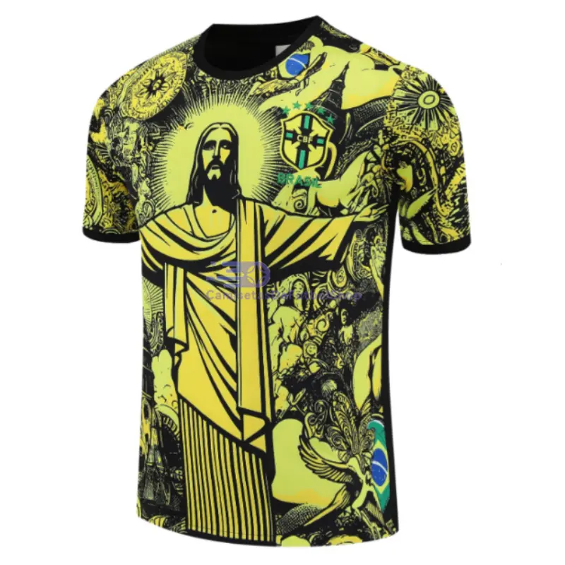 Camiseta Brasil 2025 Especial Edición Amarillo