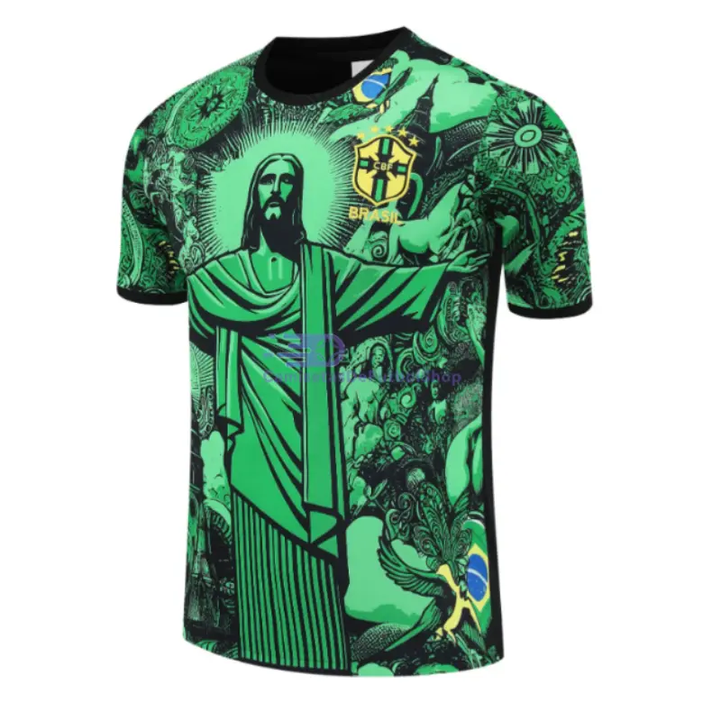 Camiseta Brasil 2025 Especial Edición Verde