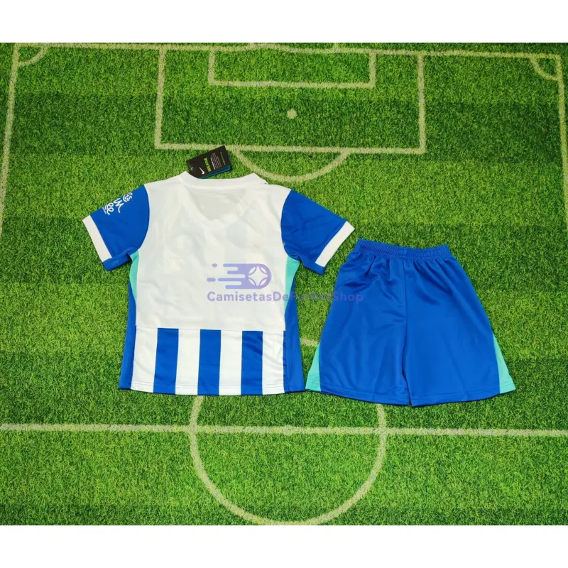 Camiseta Brighton 2025/2026 1ª Equipación Azul/Blanco Niño Kit