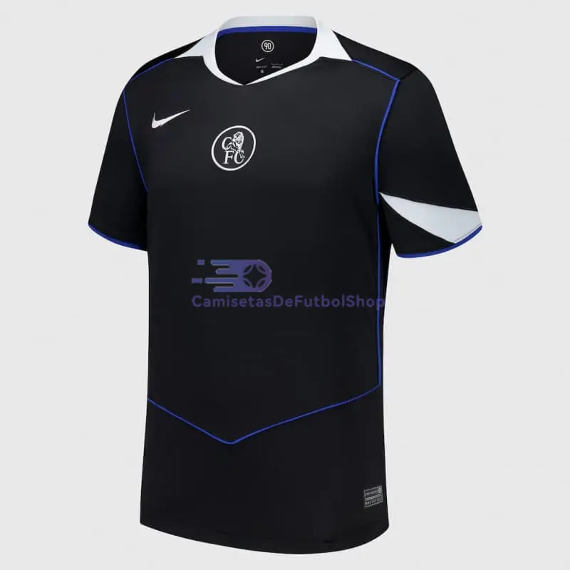 Camiseta Chelsea 2025/2026 3ª Equipación Negro	