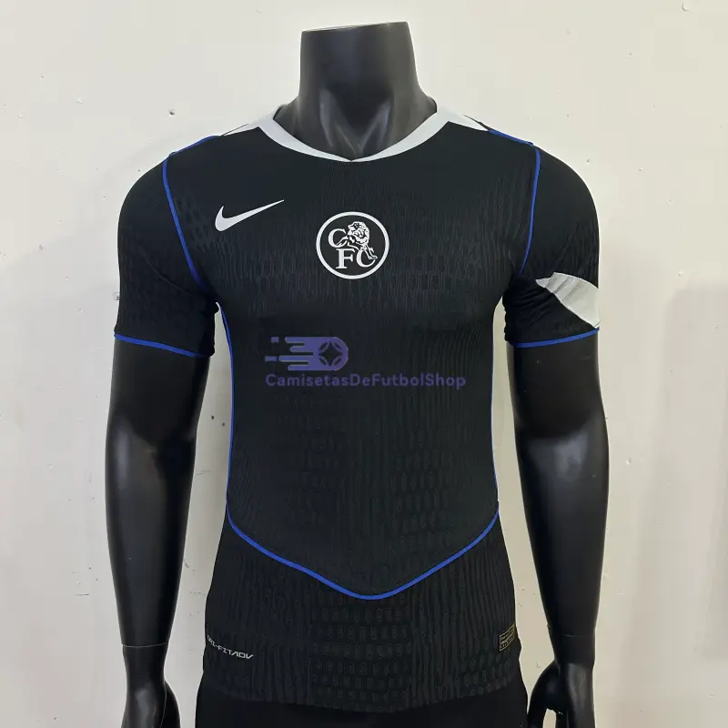 Camiseta Chelsea 2025/2026 3ª Equipación Negro (EDICIÓN JUGADOR)