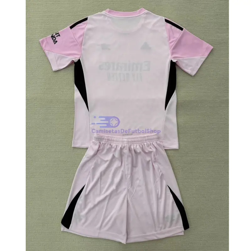 Camiseta de Portero Arsenal 2025/2026 Rosa Niño Kit