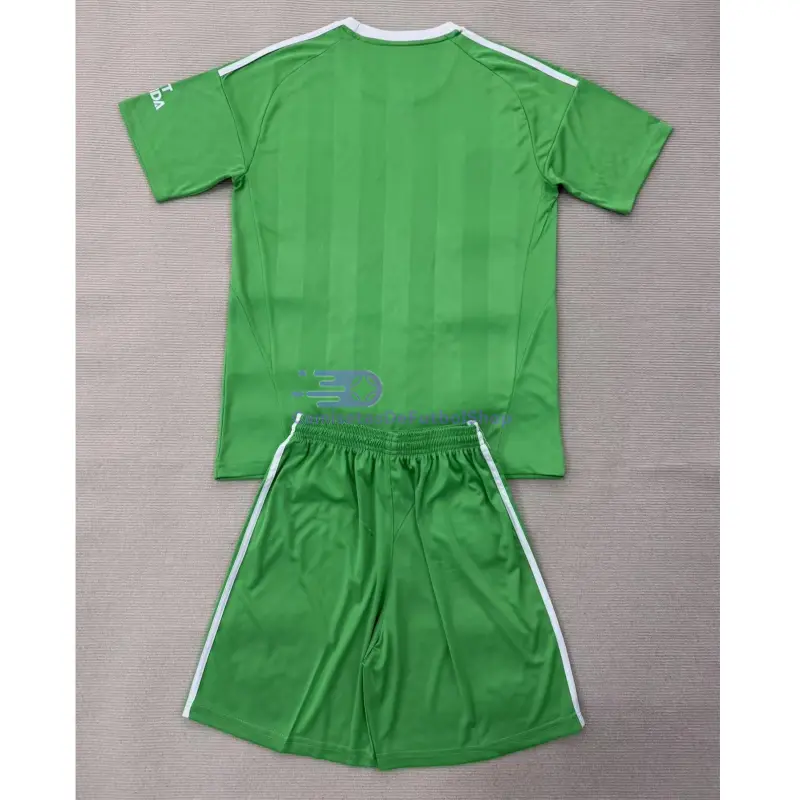 Camiseta de Portero Arsenal 2025/2026 Verde/Blanco Niño Kit