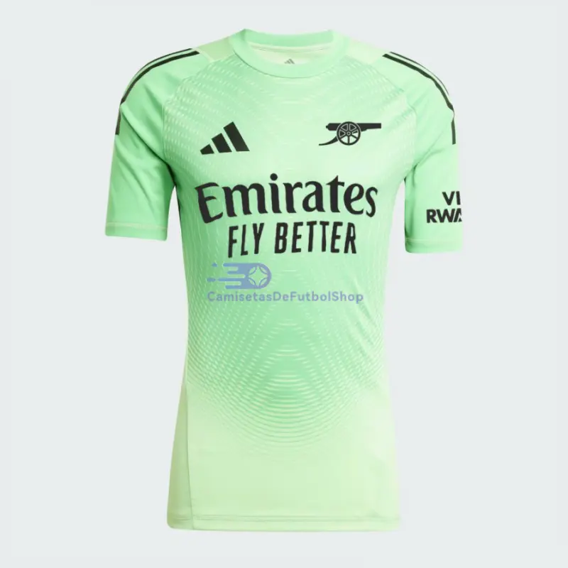Camiseta de Portero Arsenal 2025/2026 Verde Claro/Negro