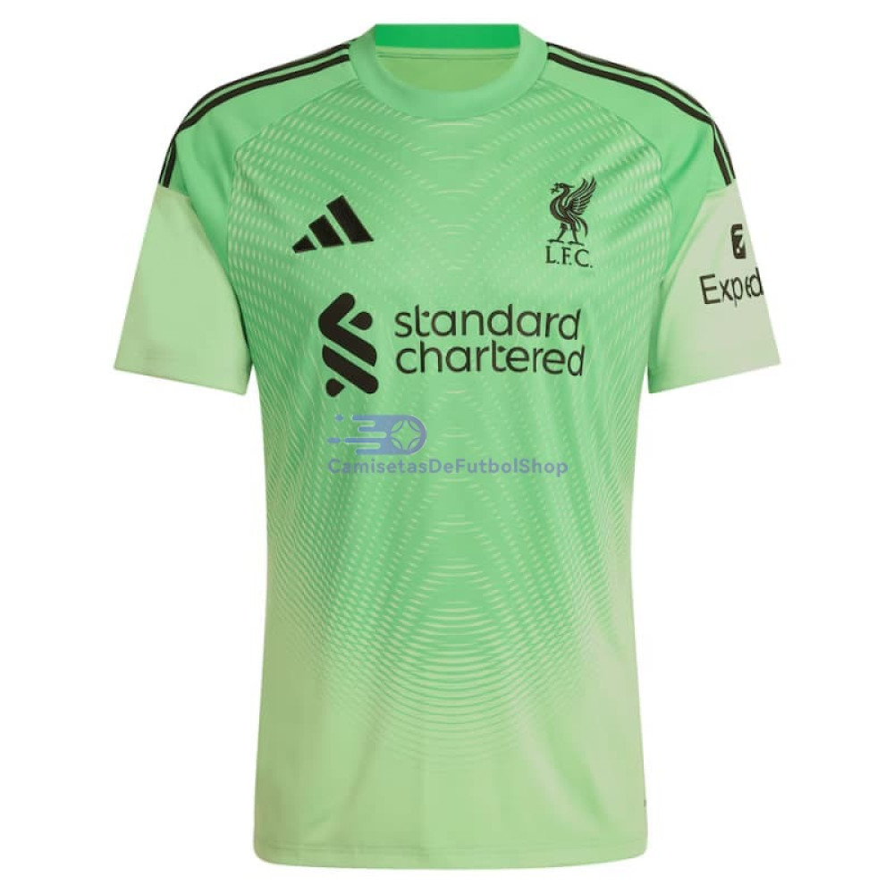 Camiseta de Portero Liverpool 2025/2026 Verde 