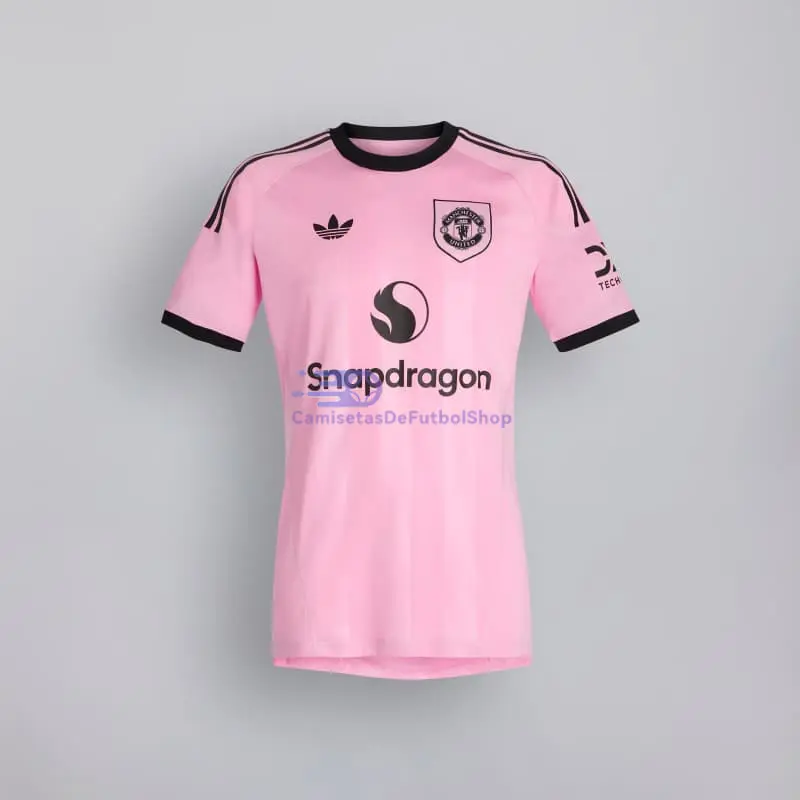 Camiseta de Portero Manchester United 2025/2026 Rosa