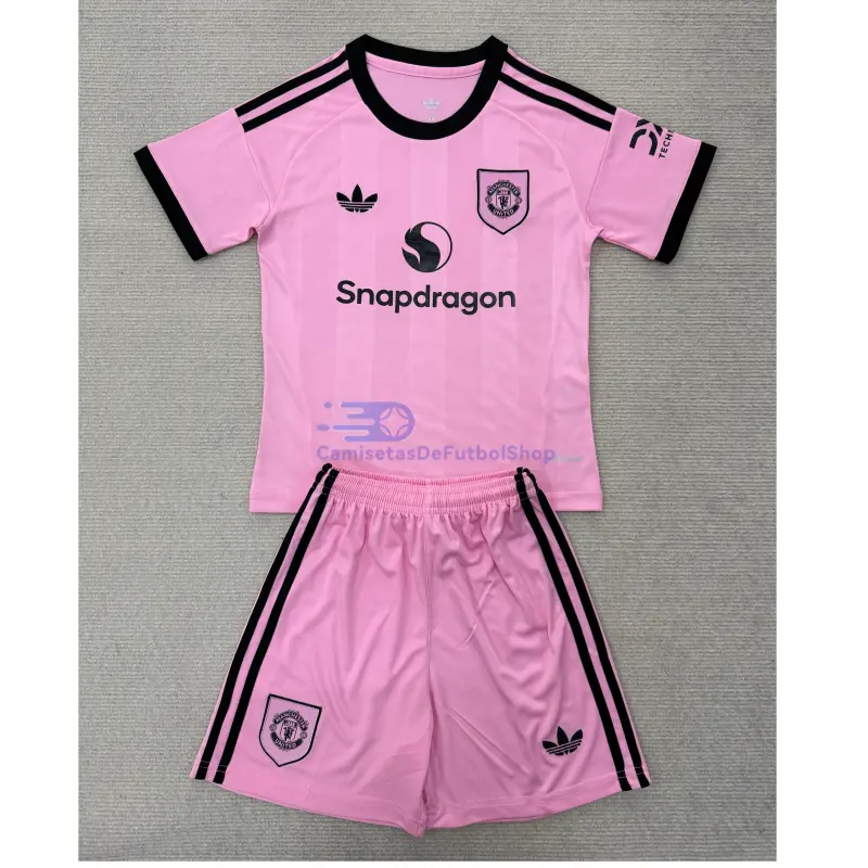 Camiseta de Portero Manchester United 2025/2026 Rosa