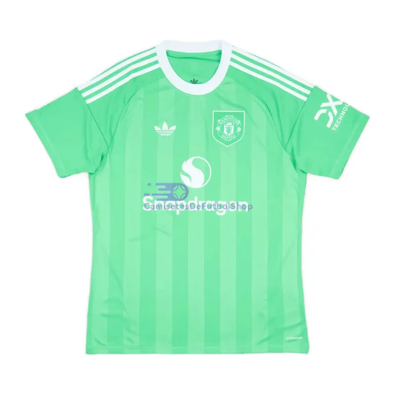 Camiseta de Portero Manchester United 2025/2026 Verde/Blanco