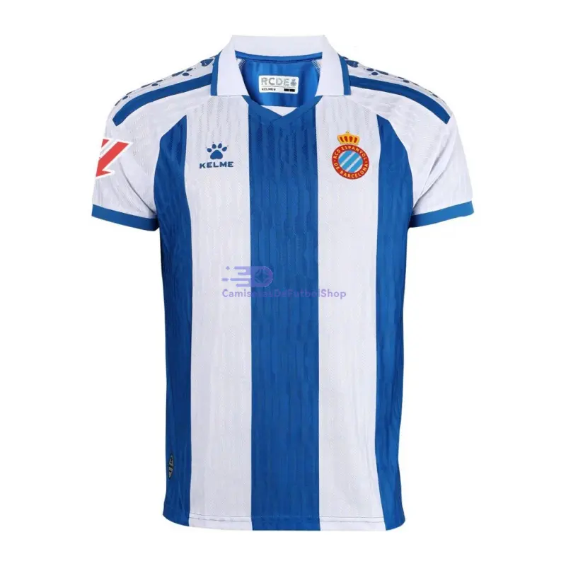 Camiseta Espanyol 2025/2026 1ª Equipación Azul/Blanco