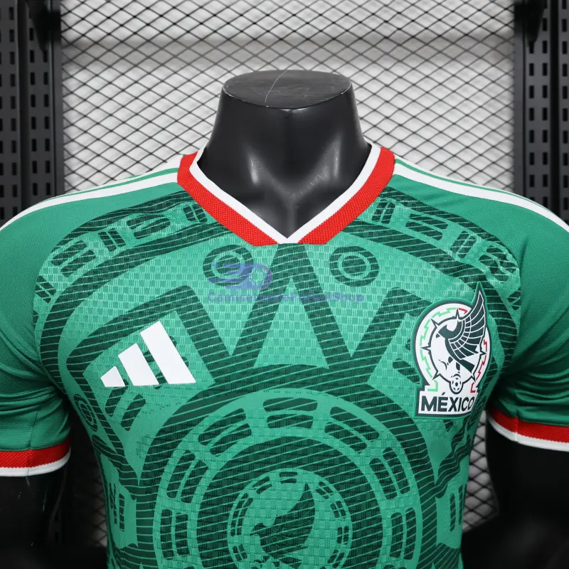 Camiseta México 2026 1ª Equipación Verde (EDICIÓN JUGADOR)