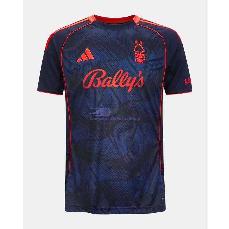 Camiseta Nottingham Forest 2025/2026 3ª Equipación Azul Marino