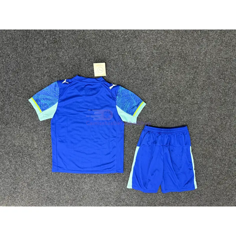 Camiseta Olympique Marsella 2025/2026 3ª Equipación Azul Niño Kit
