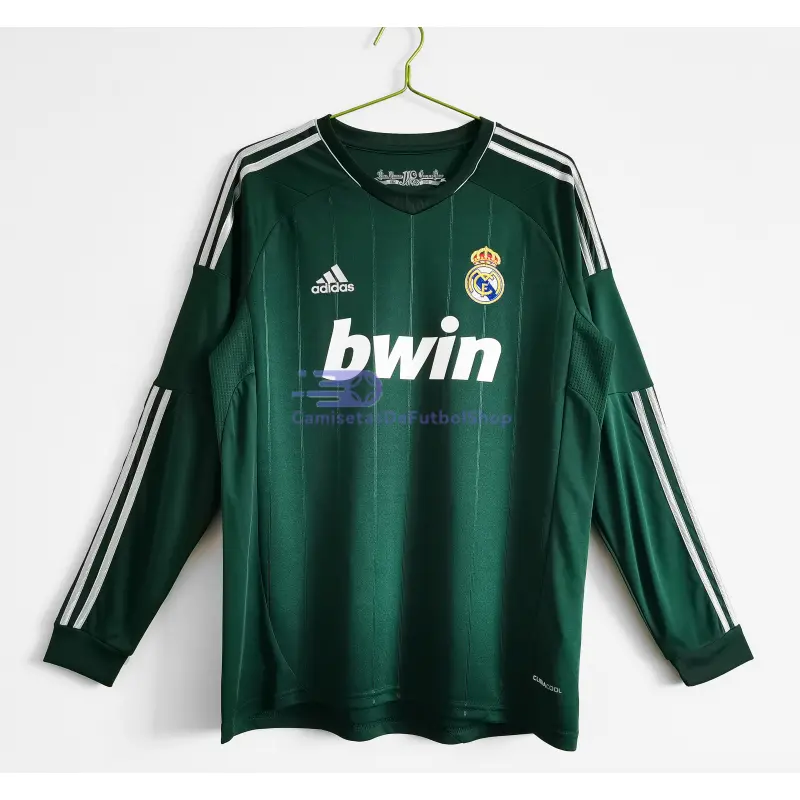Camiseta Real Madrid 2012/13 3ª Equipación Retro ML Verde