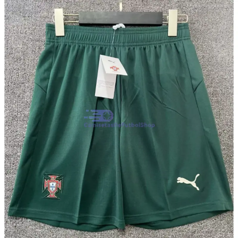 Pantalón Corto Portugal 2026 1ª Equipación Verde	