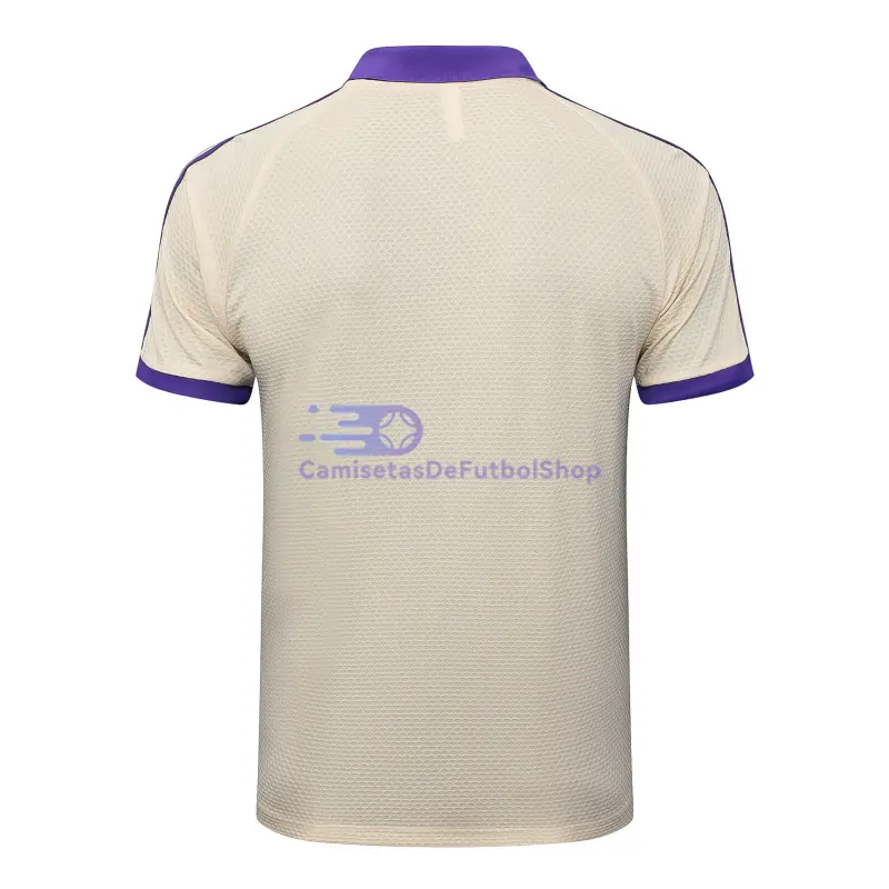 Polo Real Madrid 2025/2026 Beige/Morado
