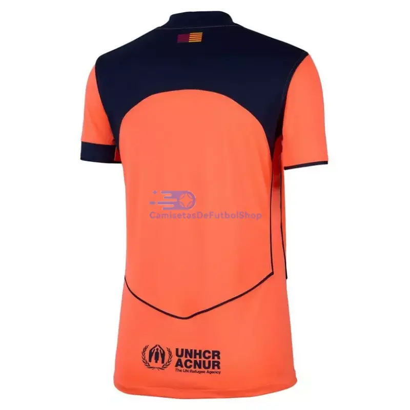 Camiseta Barcelona 2025/2026 3ª Equipación Naranja Mujer