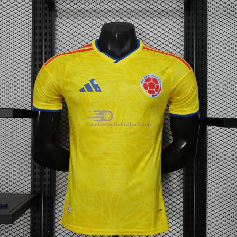 Camiseta Colombia 2026 1ª Equipación Amarillo (EDICIÓN JUGADOR)