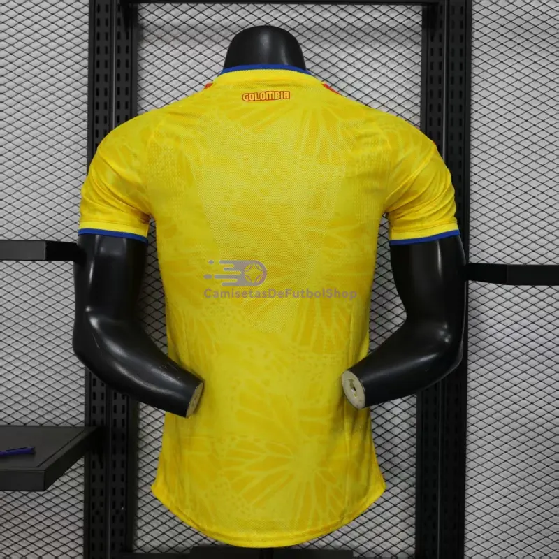 Camiseta Colombia 2026 1ª Equipación Amarillo (EDICIÓN JUGADOR)