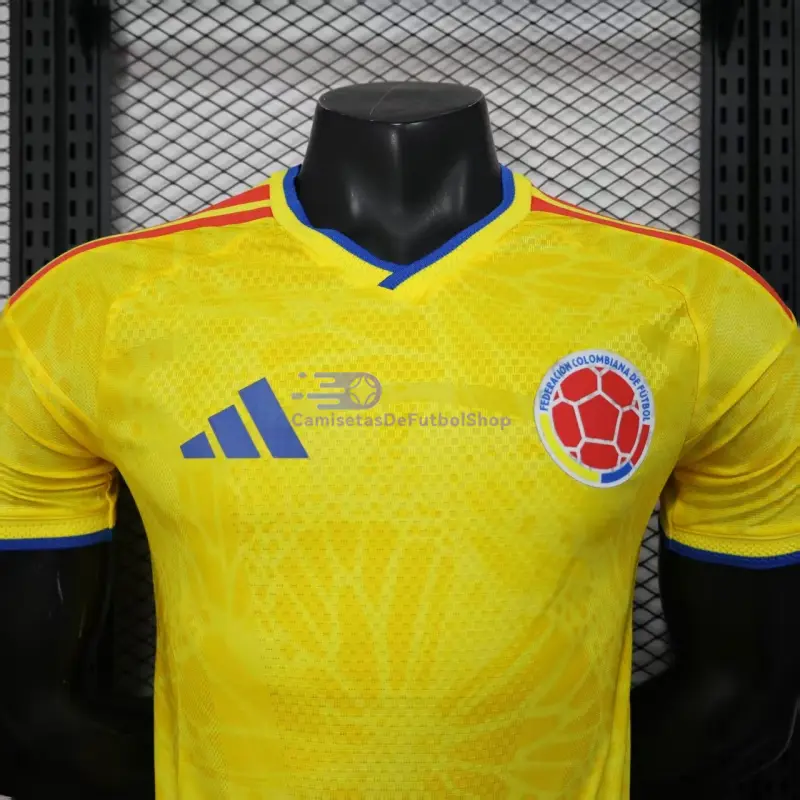 Camiseta Colombia 2026 1ª Equipación Amarillo (EDICIÓN JUGADOR)
